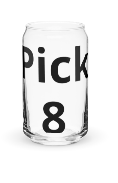 Any 8 Can-Shaped glasses