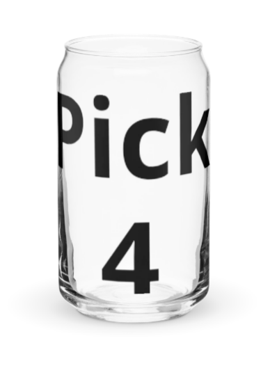 Any 4 Can-Shaped glasses