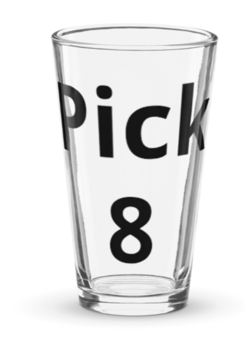 Any 8 Shaker pint glasses