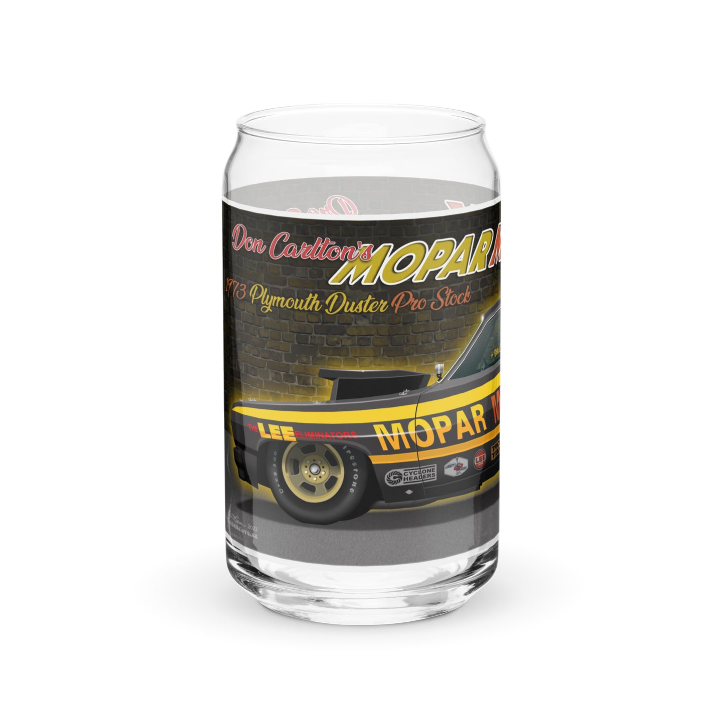 Mopar Missile Duster Wire Car Can-shaped glass