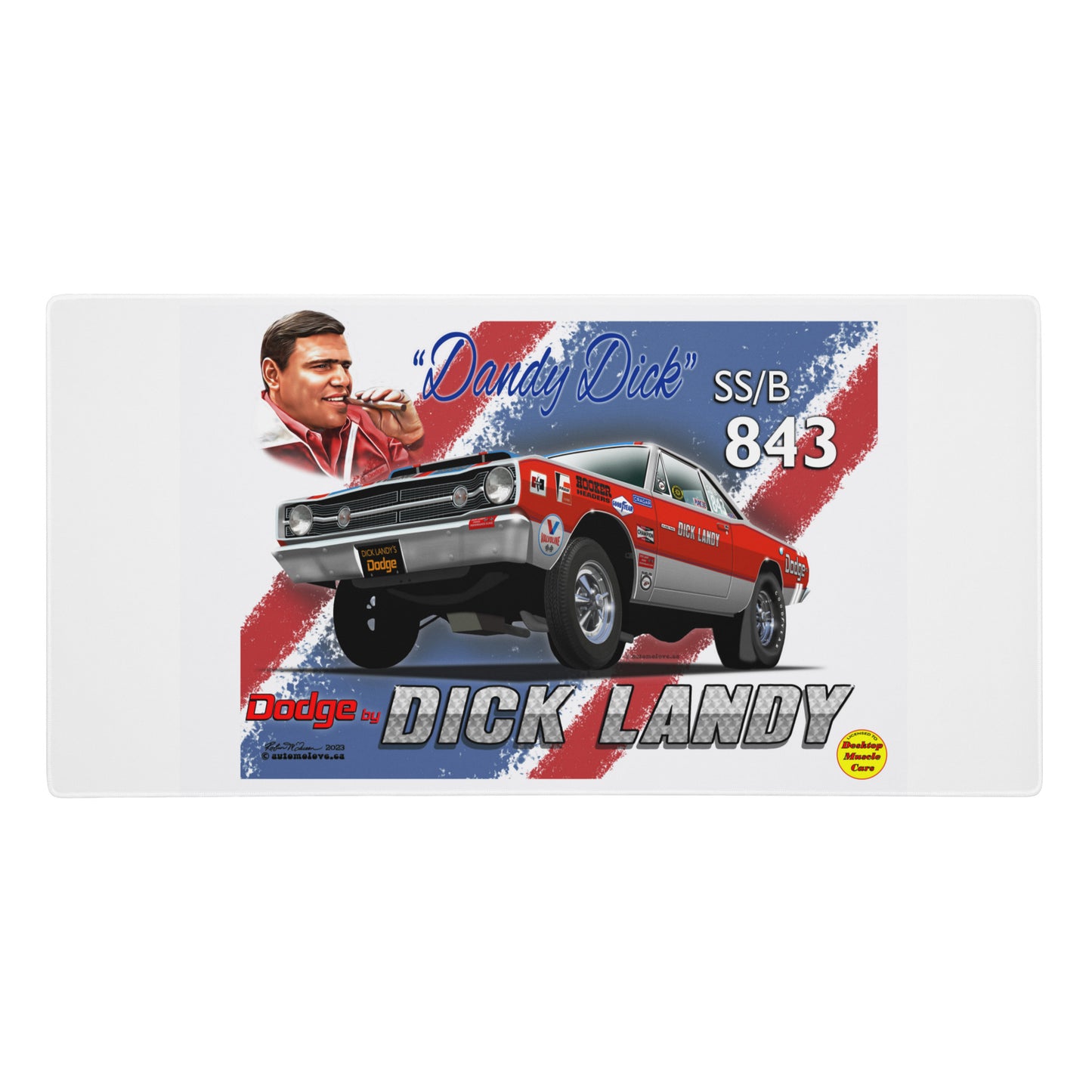 Dick Landy 1968 Dart Gaming mouse pad