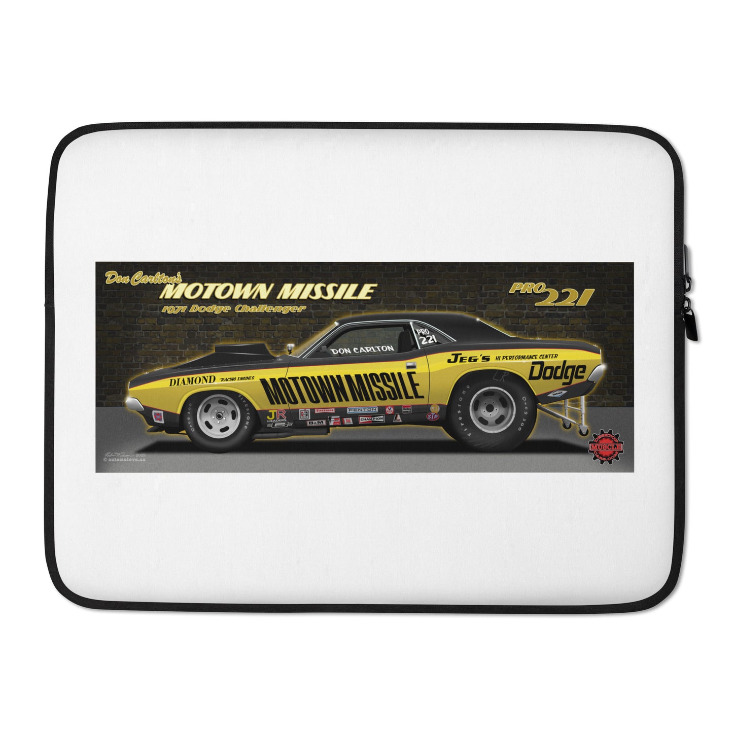 Mopar Missile Challenger Laptop Sleeve