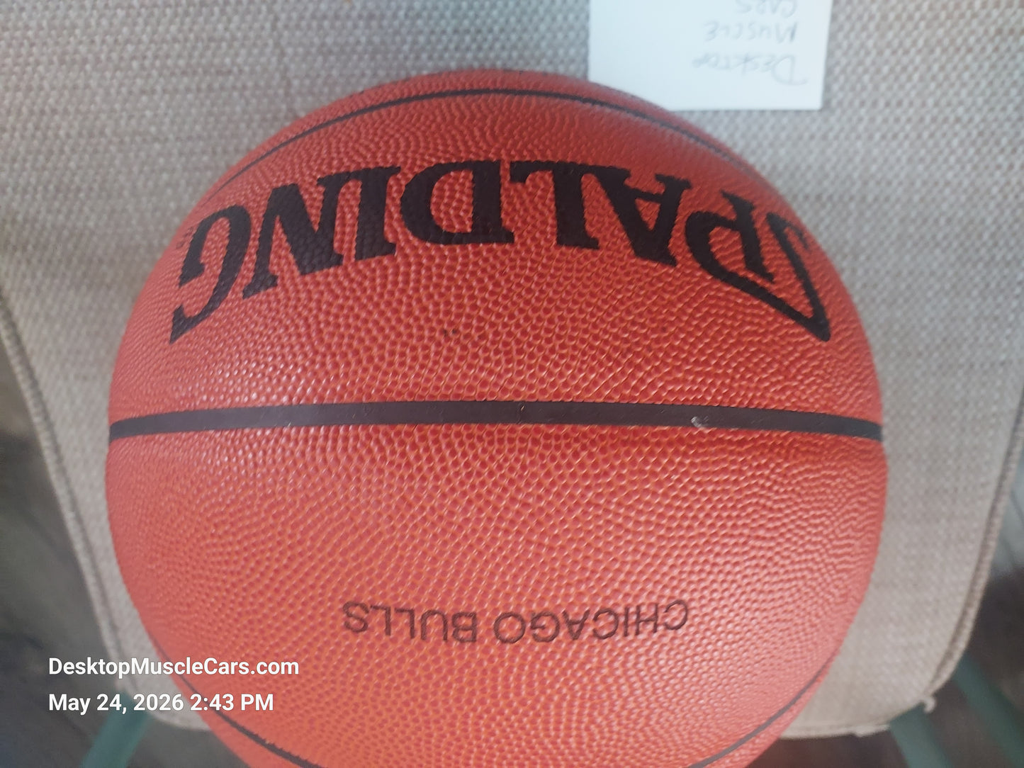 Chicago Bulls Spalding Official Game Basketball David Stern Commissioner (Jordan era)