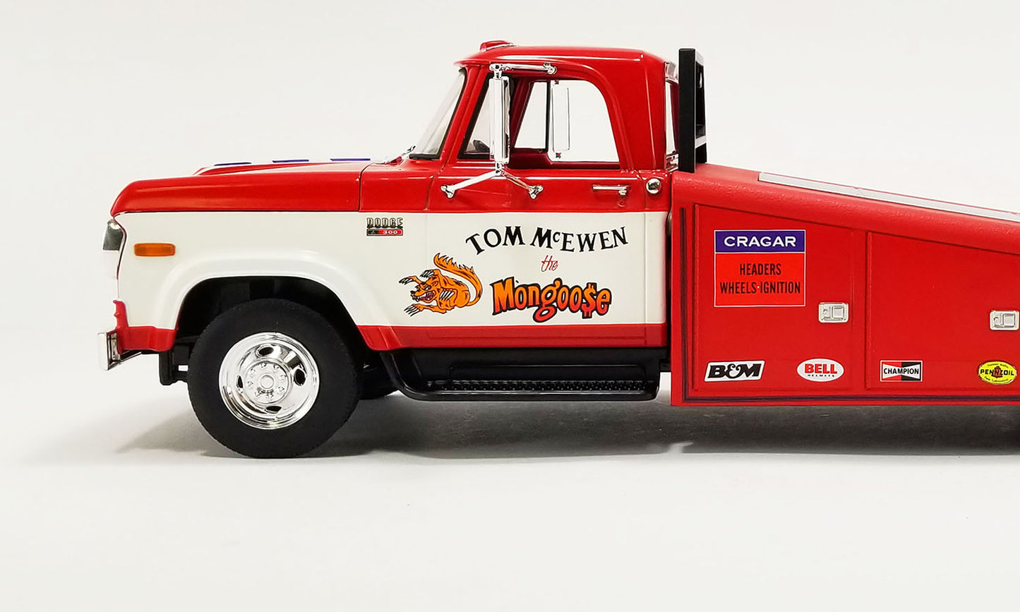 Tom The Mongoose McEwen 1:18 Scale Acme Ramp Truck