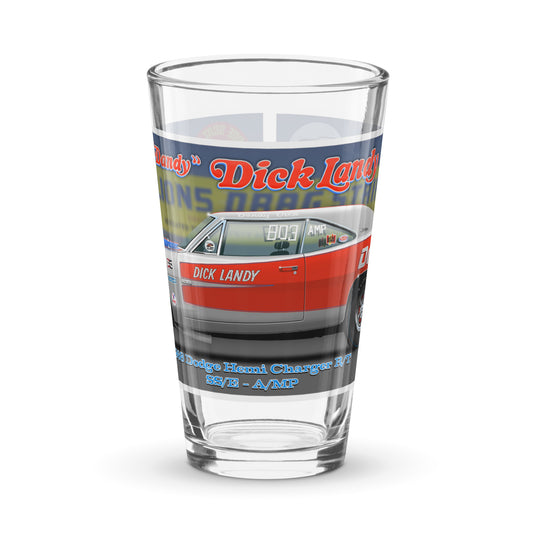 Dick Landy 1968 Charger Shaker pint glass