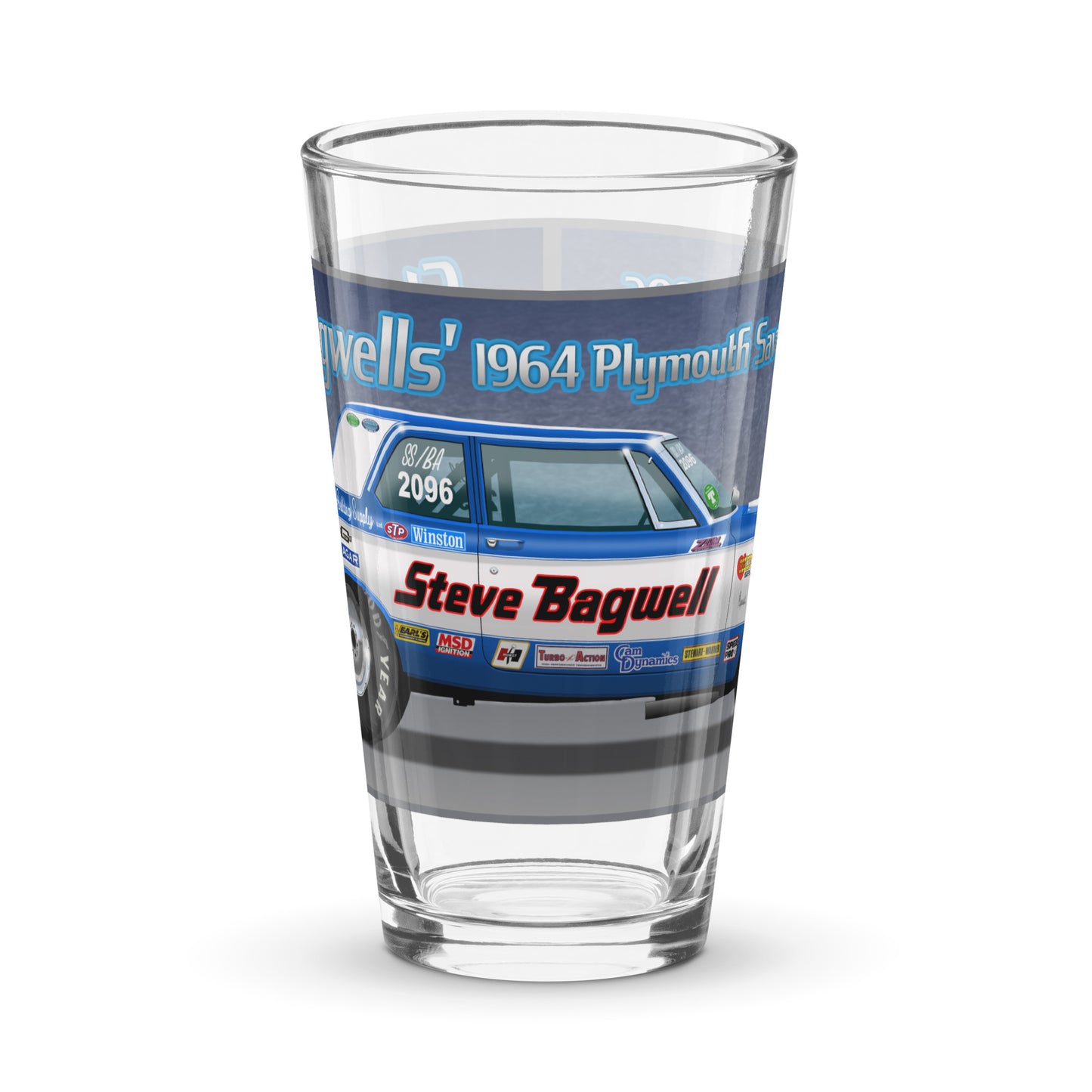 Steve Bagwell Savoy Shaker pint glass