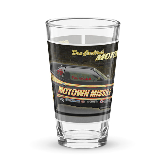 Motown Missile Cuda Shaker pint glass