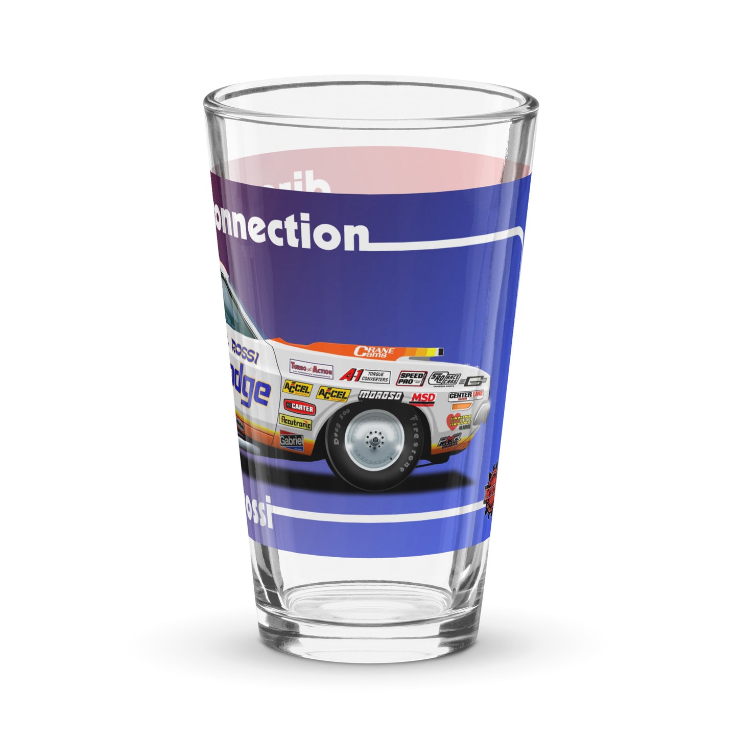 Paul Rossi Challenger Shaker pint glass