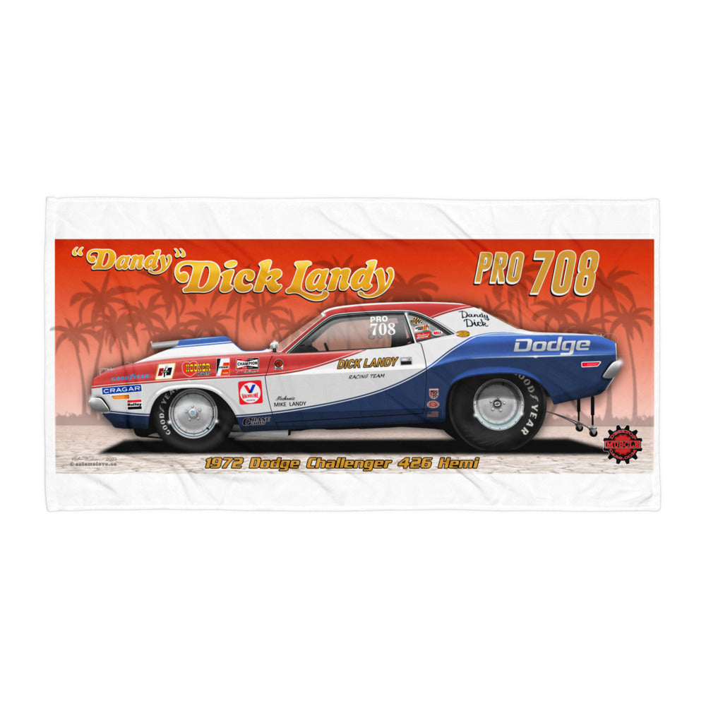 Dick Landy 1972 Challenger Towel