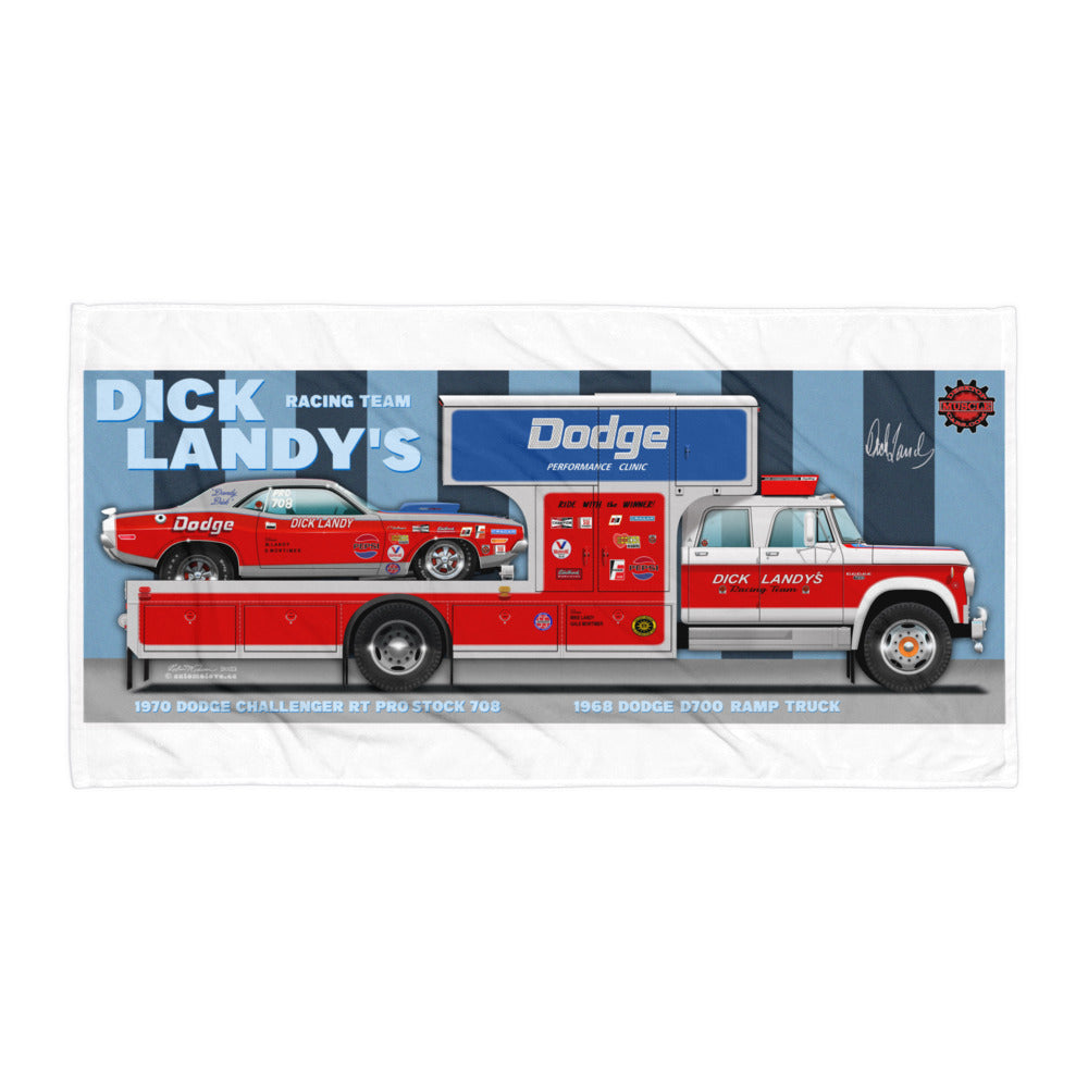 Dick Landy Hauler with 1970 Challenger Towel