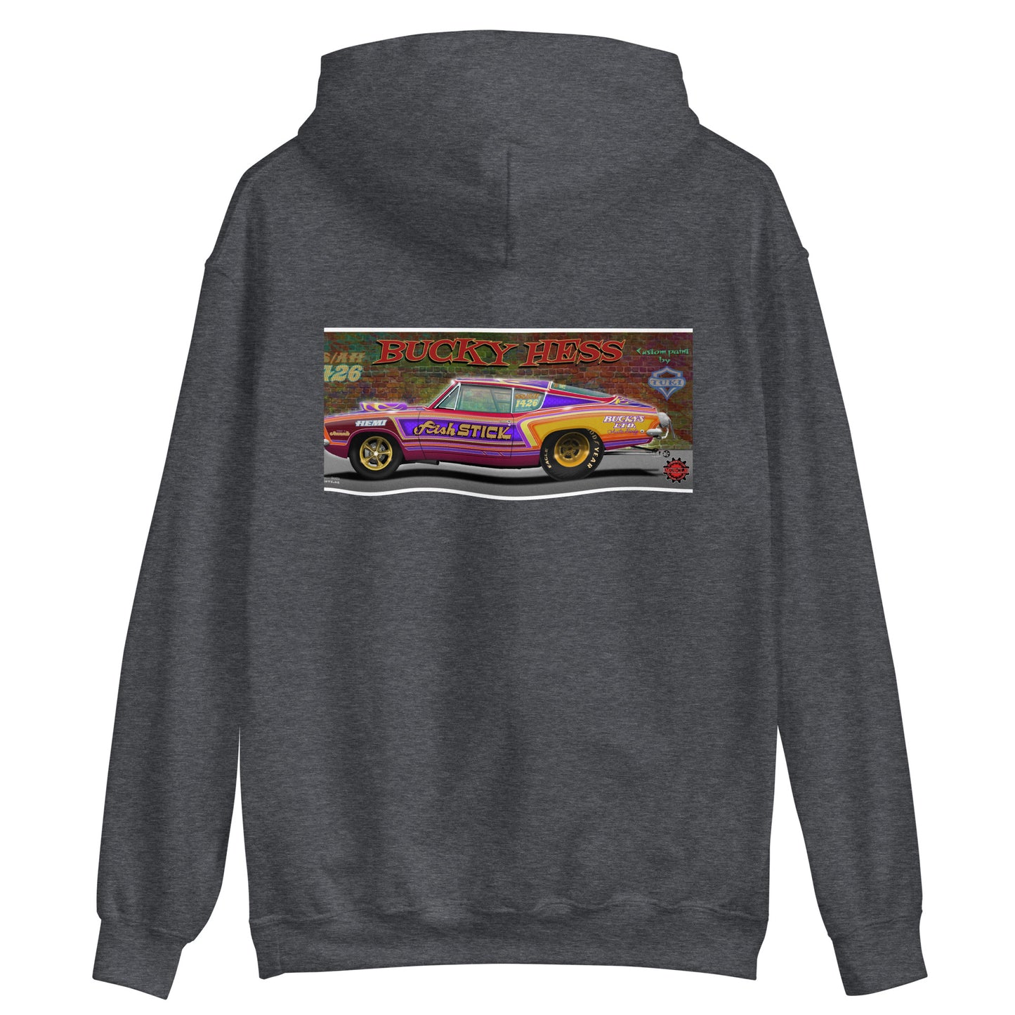 Bucky Hess Fish Stick Unisex Hoodie