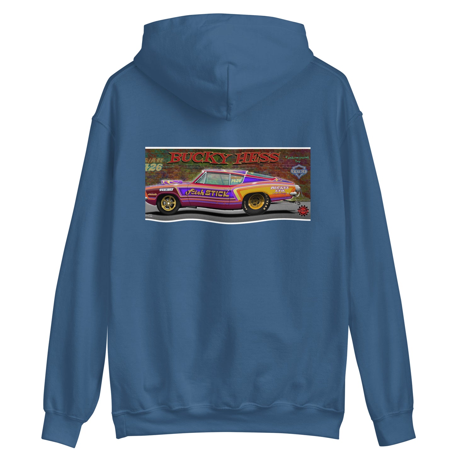 Bucky Hess Fish Stick Unisex Hoodie