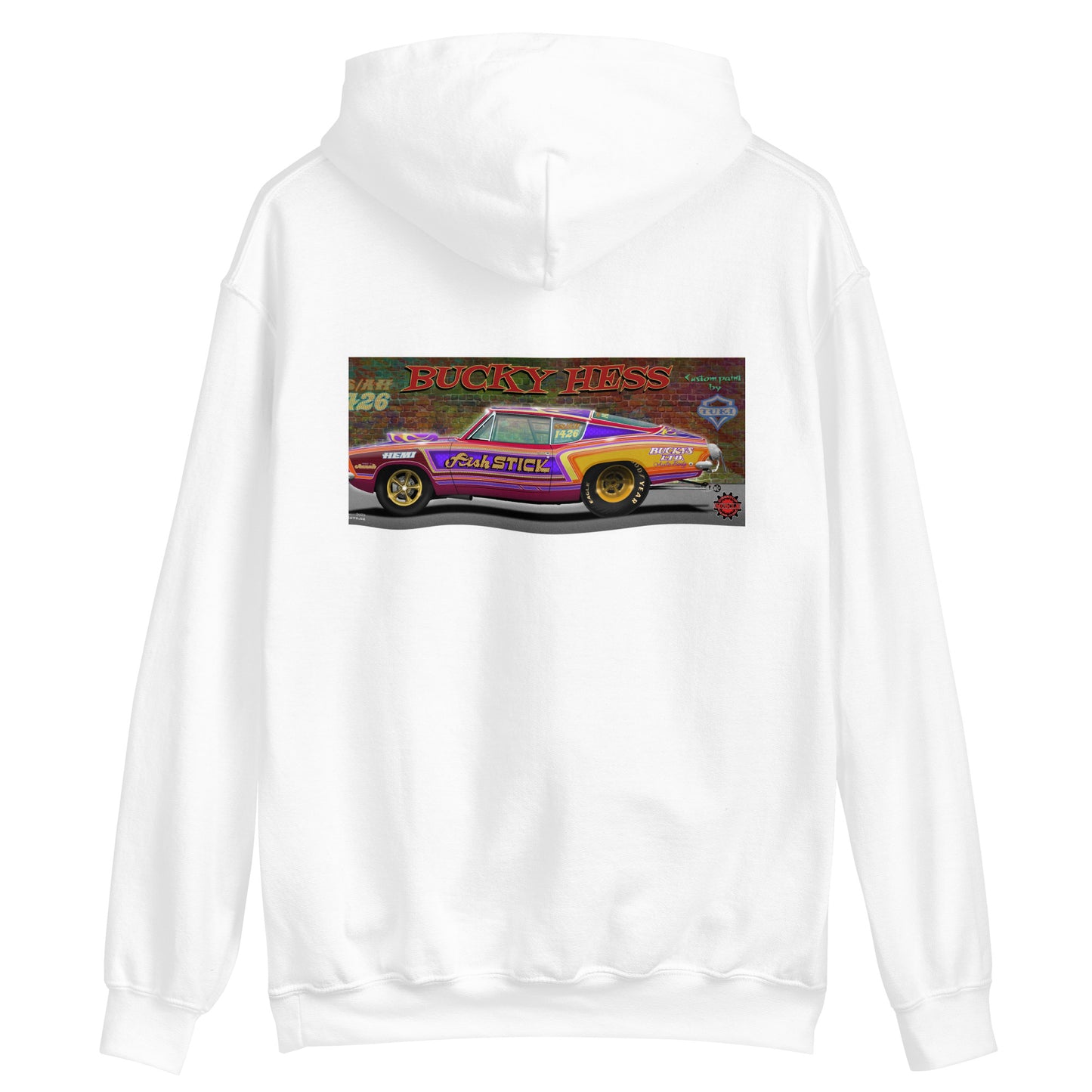 Bucky Hess Fish Stick Unisex Hoodie