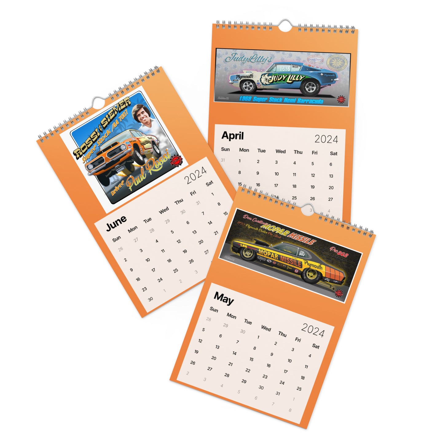 Legends of MOPAR 2024 Wall calendar (2024)