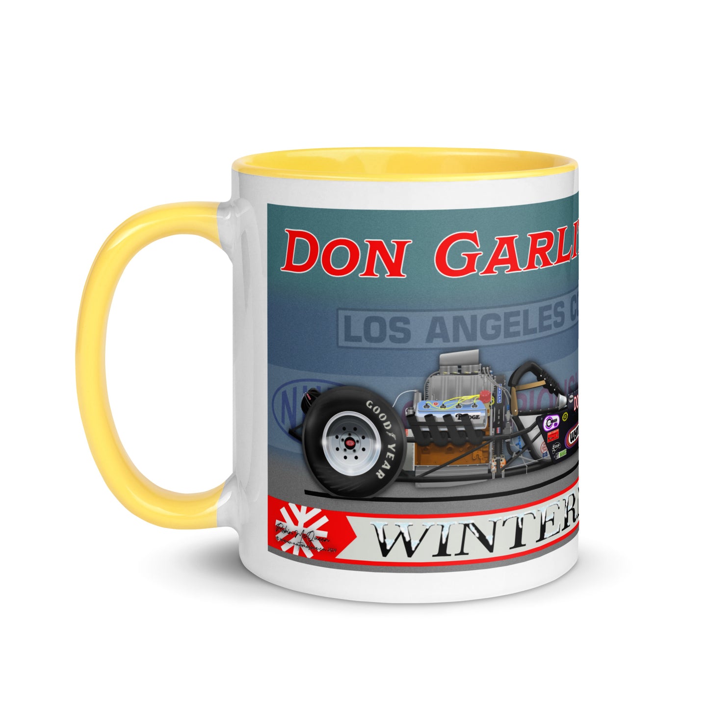 Don Garlits Swamp Rat XIV Mug with Color Inside