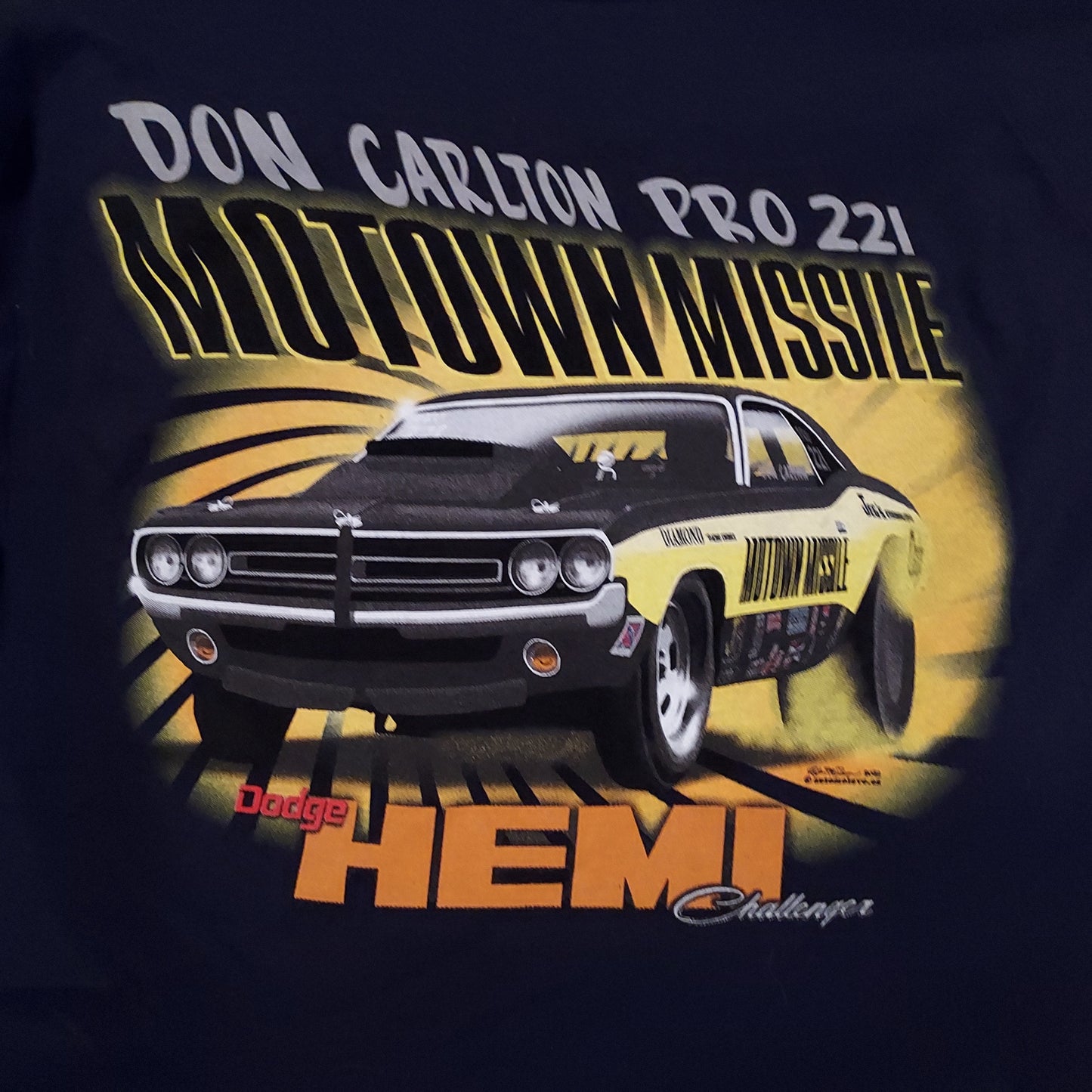 Motown Missile Challenger T-shirt