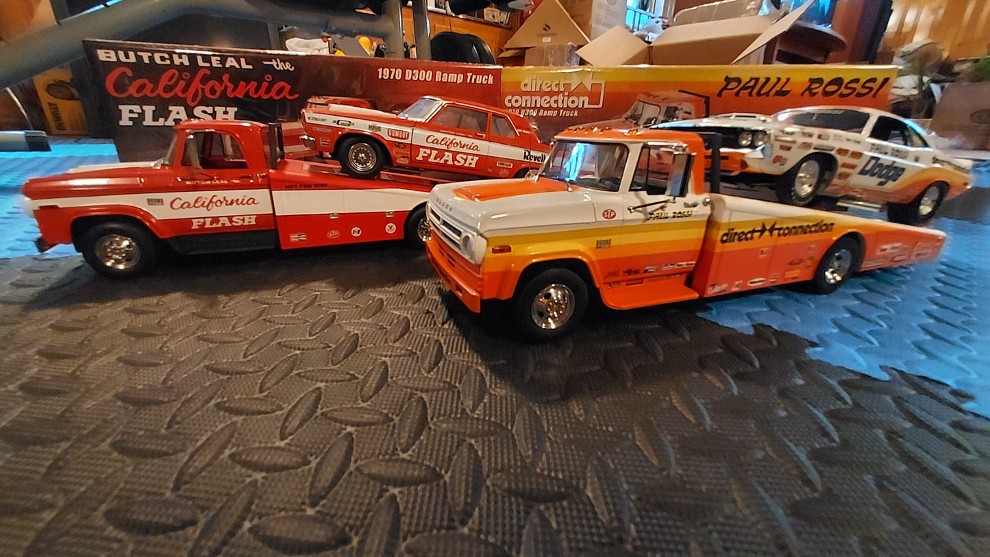 Paul Rossi Direct Connection 1970 Dodge Ramp Truck 1:18 scale Acme