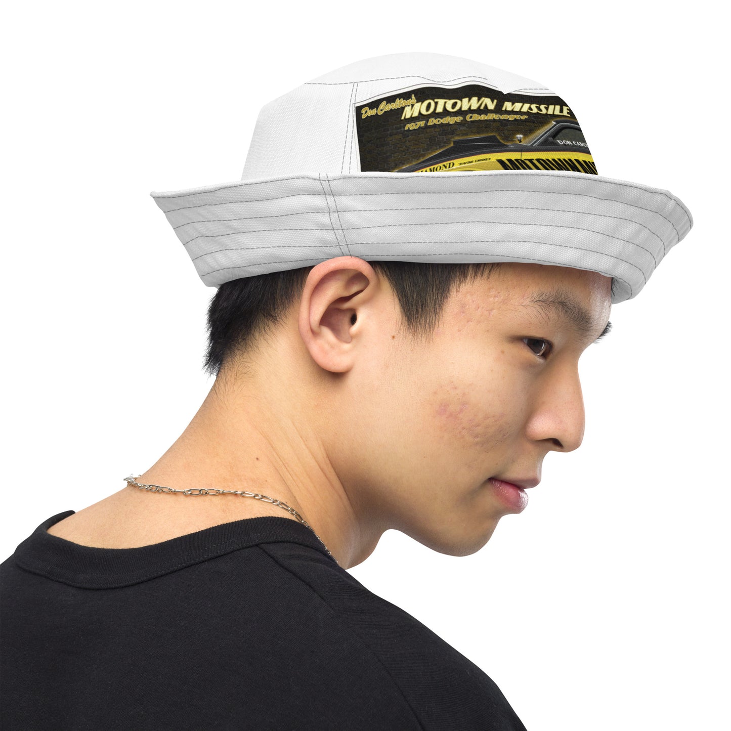 Motown Missile Challenger Reversible bucket hat