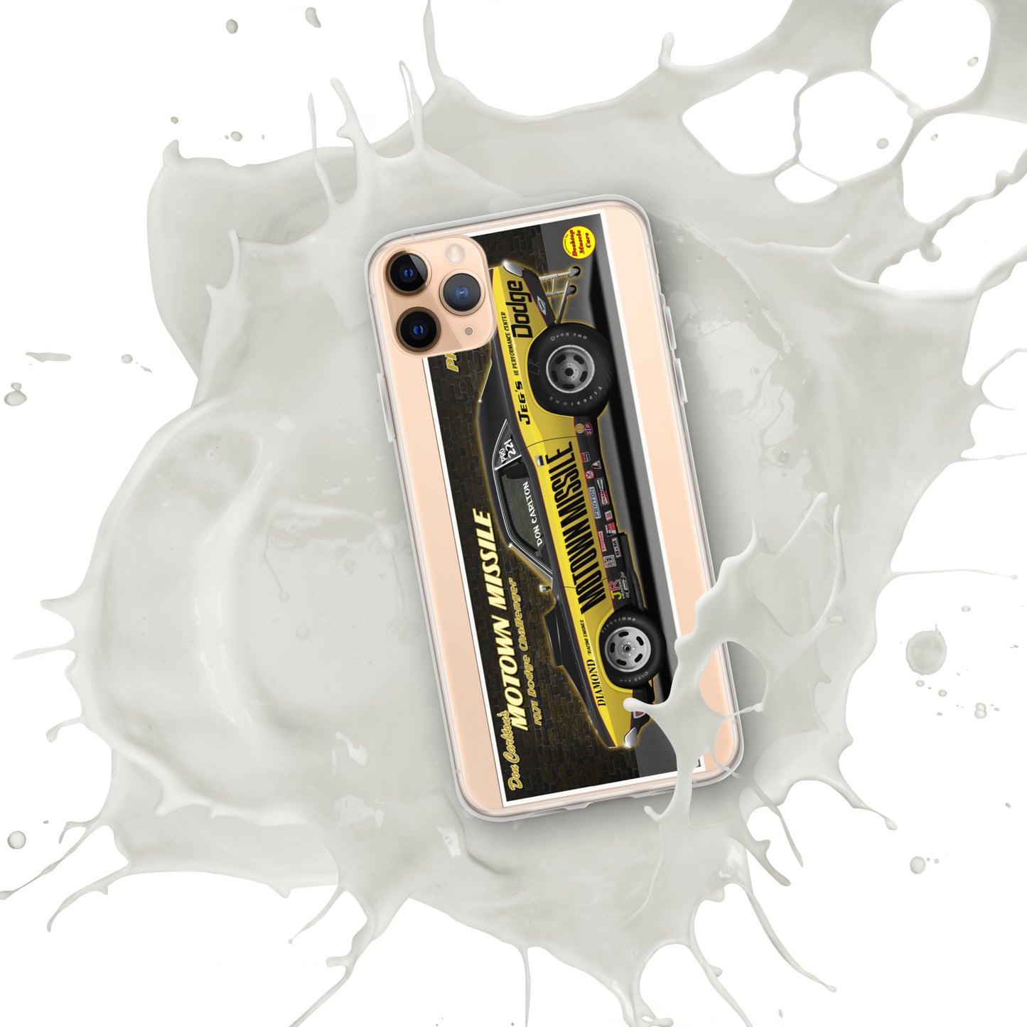 Motown Missile Challenger Clear Case for iPhone®
