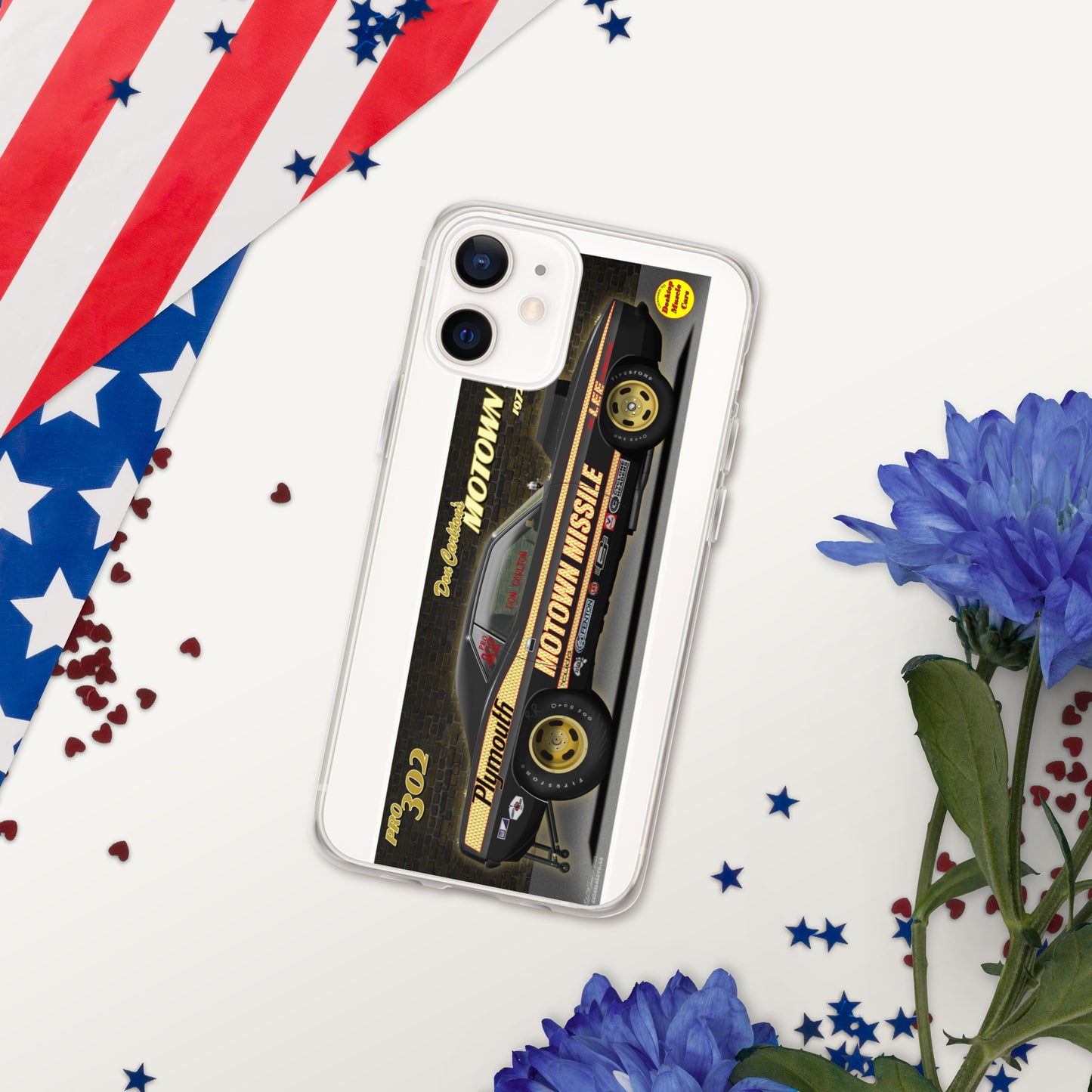 Motown Missile Cuda Clear Case for iPhone®
