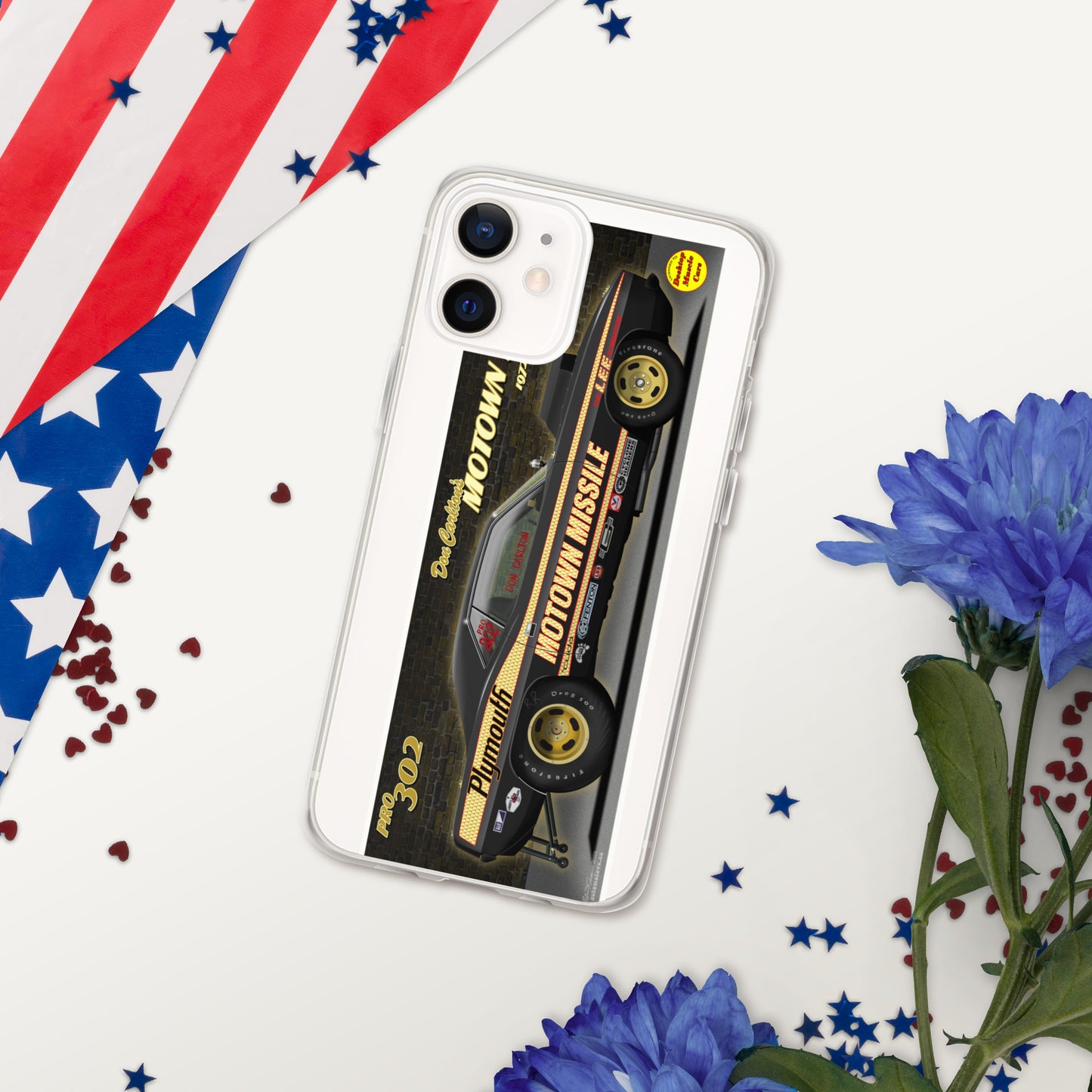 Motown Missile Cuda Clear Case for iPhone®