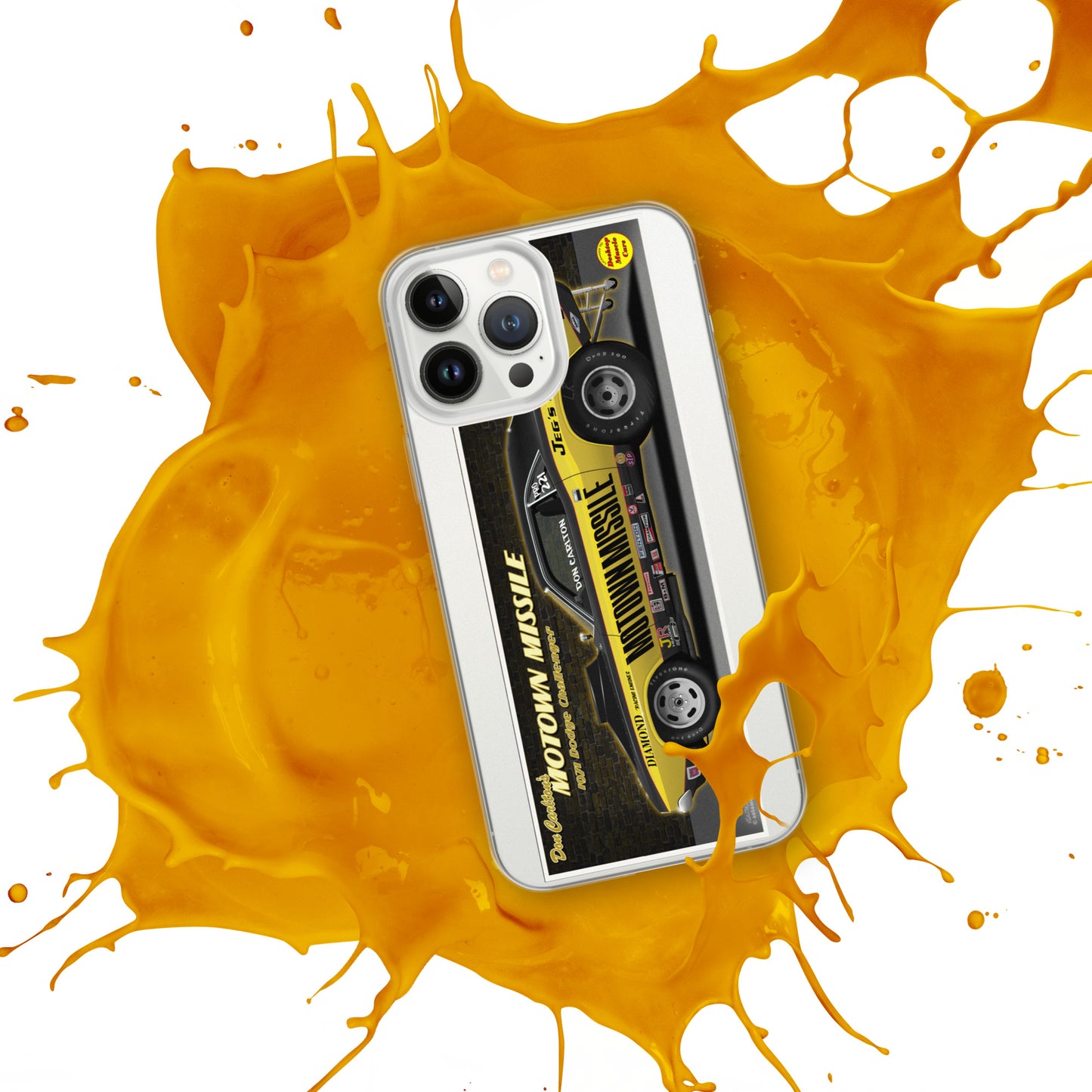 Motown Missile Challenger Clear Case for iPhone®