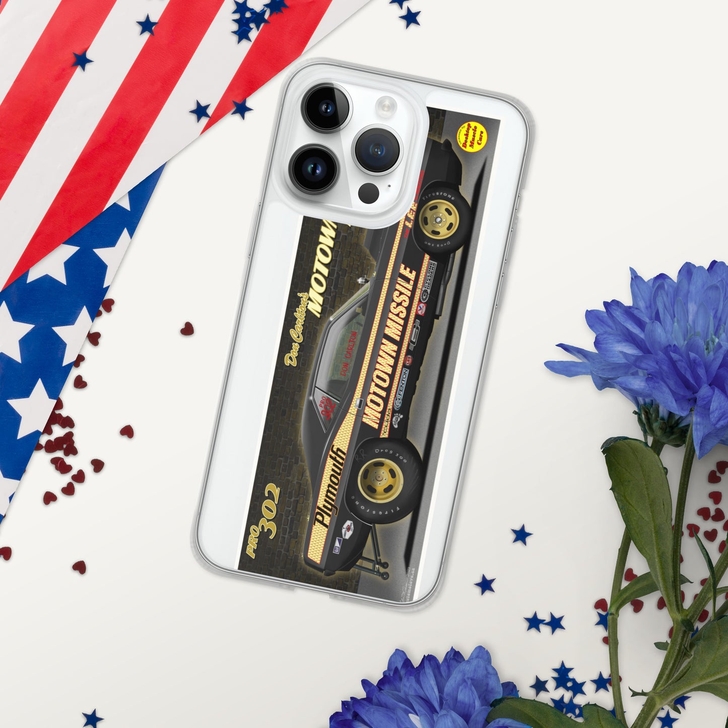 Motown Missile Cuda Clear Case for iPhone®