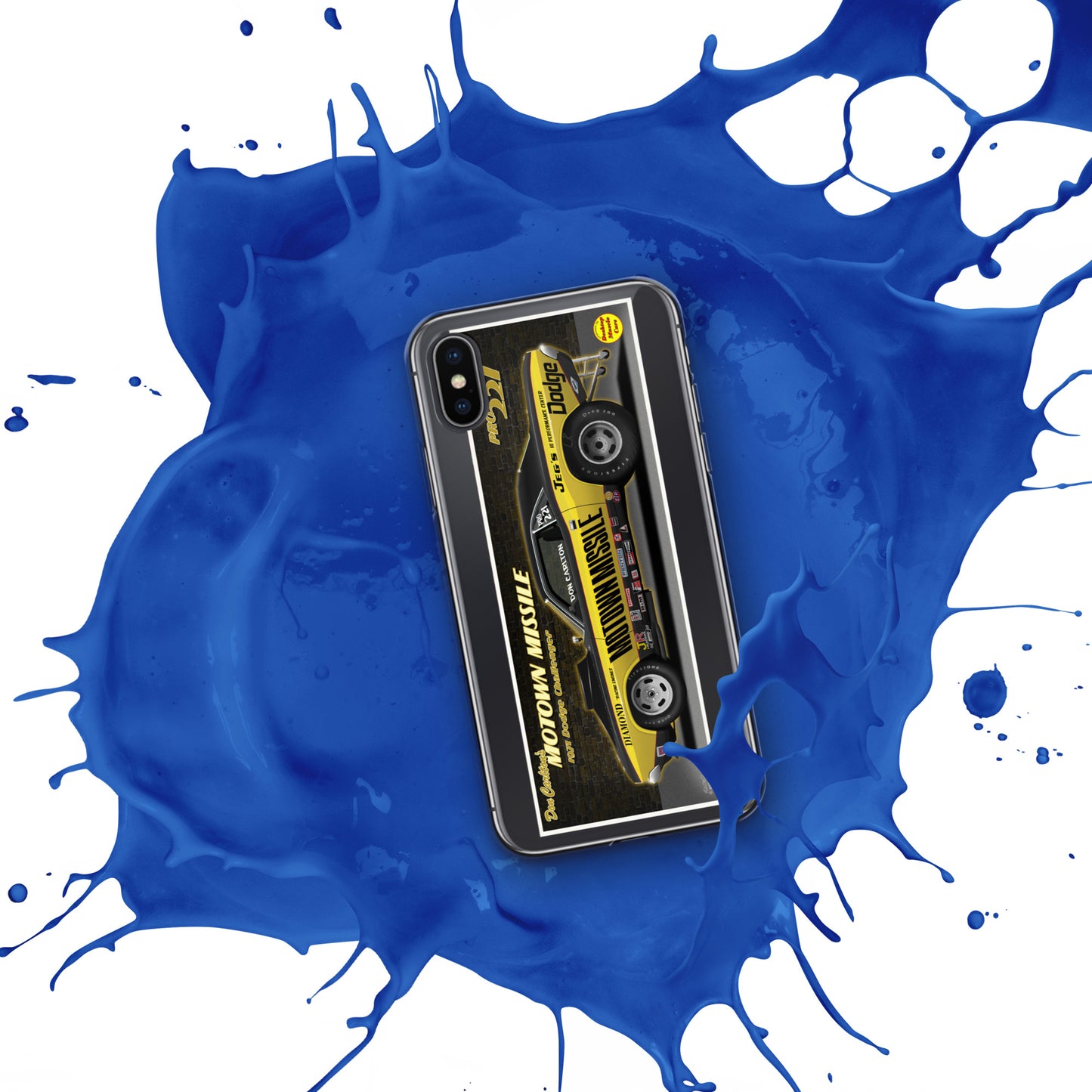 Motown Missile Challenger Clear Case for iPhone®