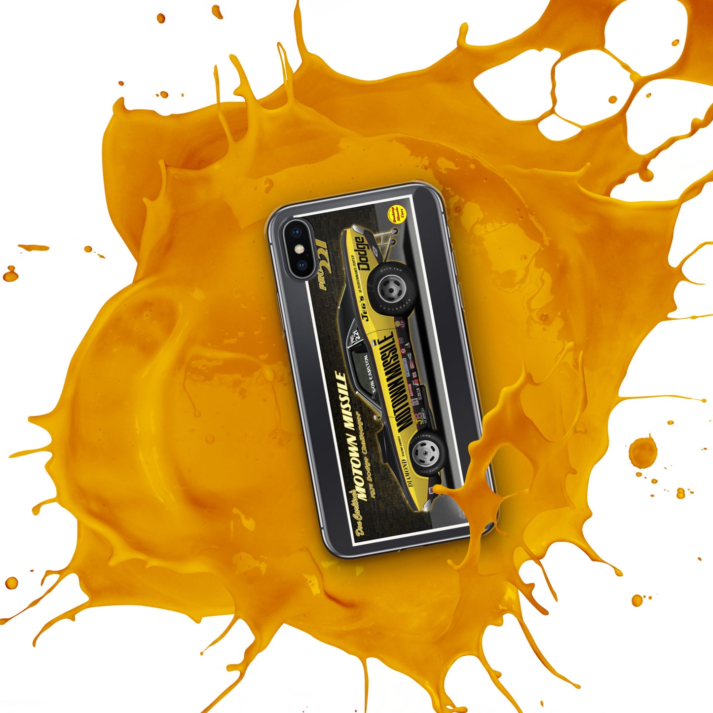 Motown Missile Challenger Clear Case for iPhone®