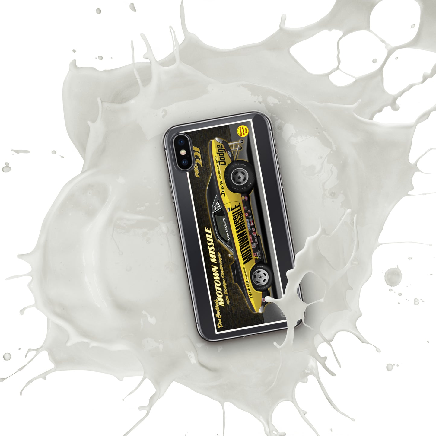 Motown Missile Challenger Clear Case for iPhone®