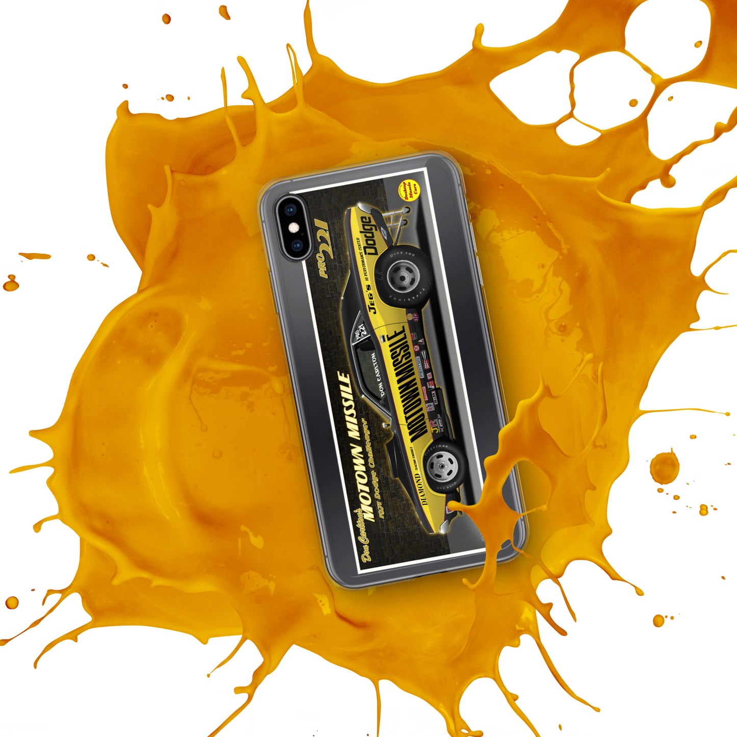 Motown Missile Challenger Clear Case for iPhone®