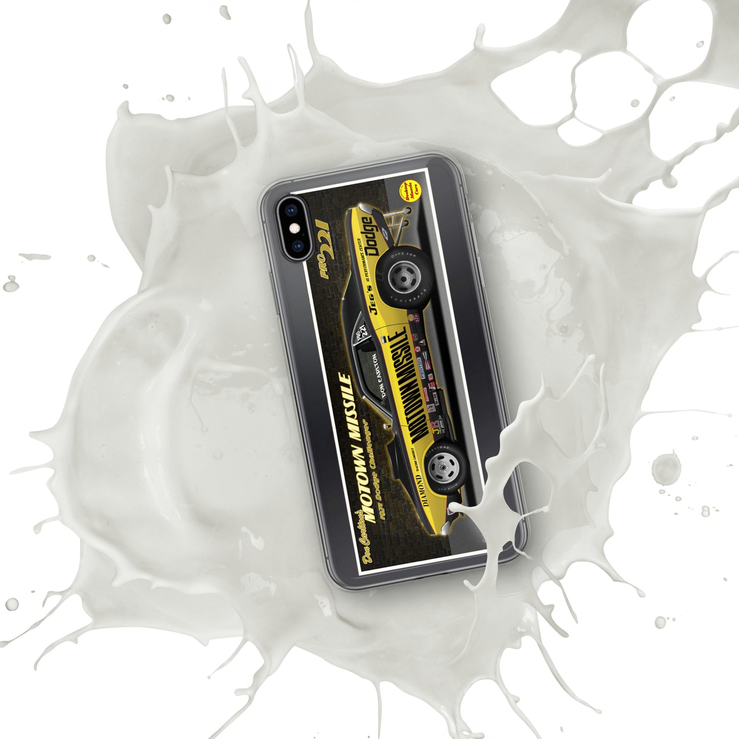 Motown Missile Challenger Clear Case for iPhone®