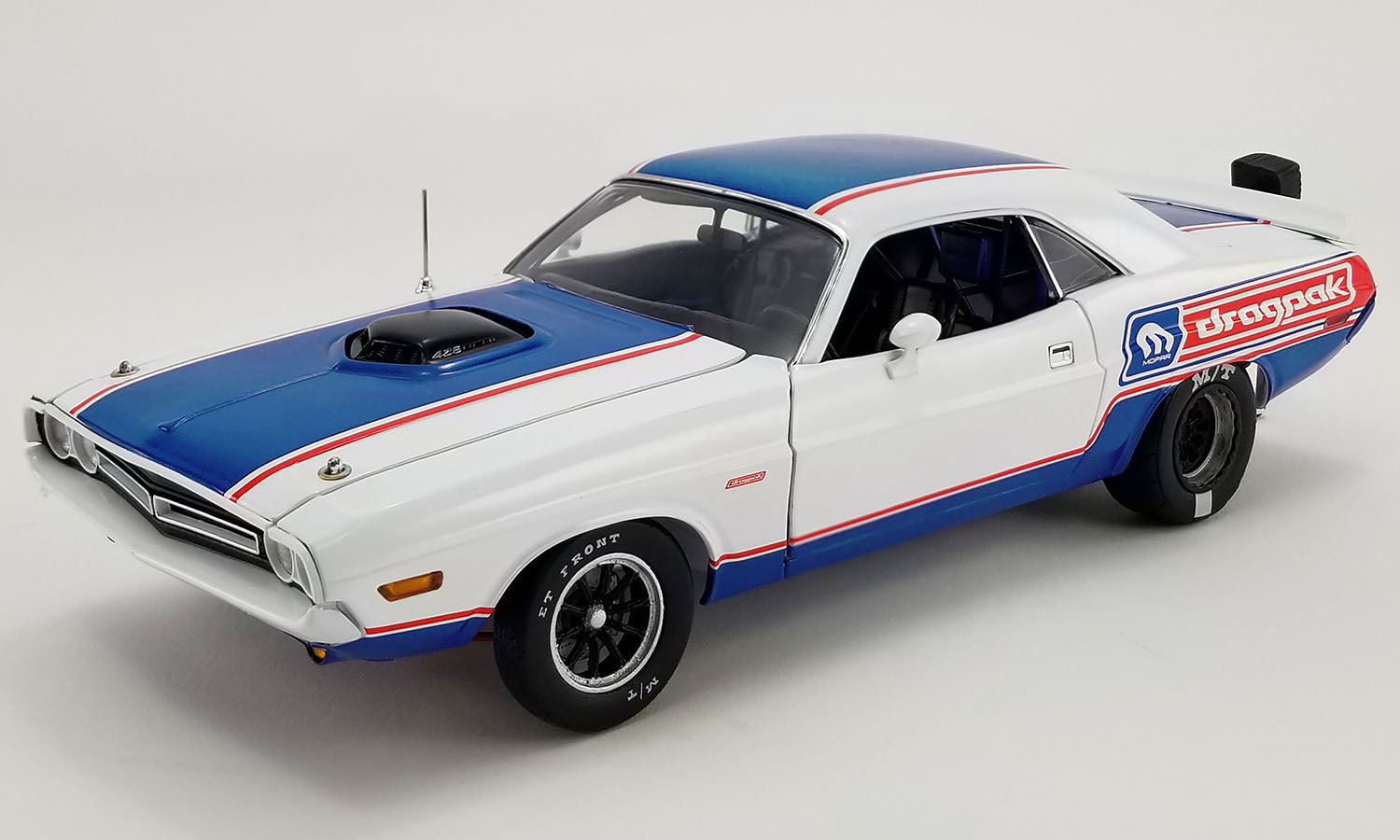 1971 Dodge Challenger Drag Pack 1:18 Scale Acme – Desktop Muscle