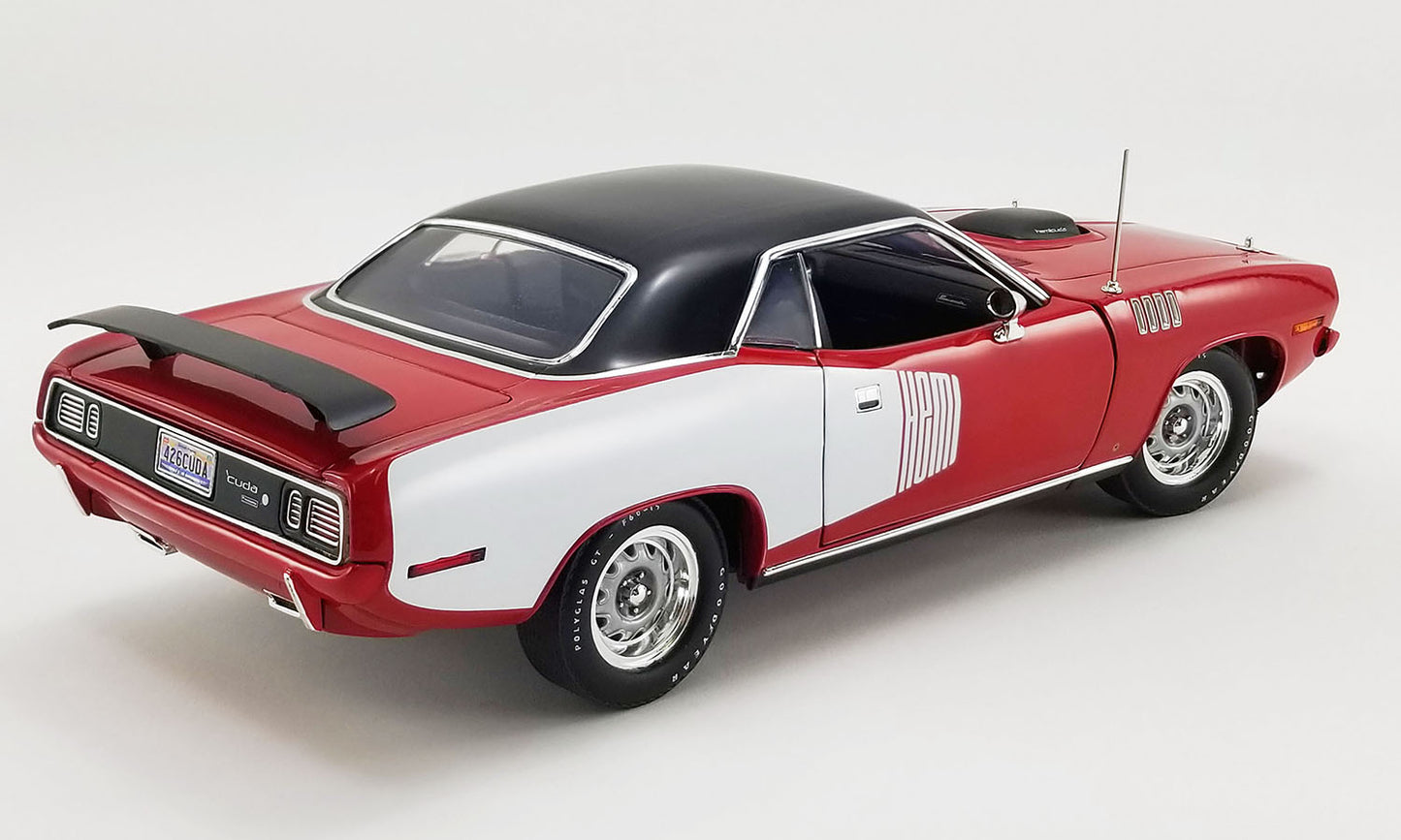 1971 Plymouth Hemi Cuda - 1 of 1 1:18 scale Acme