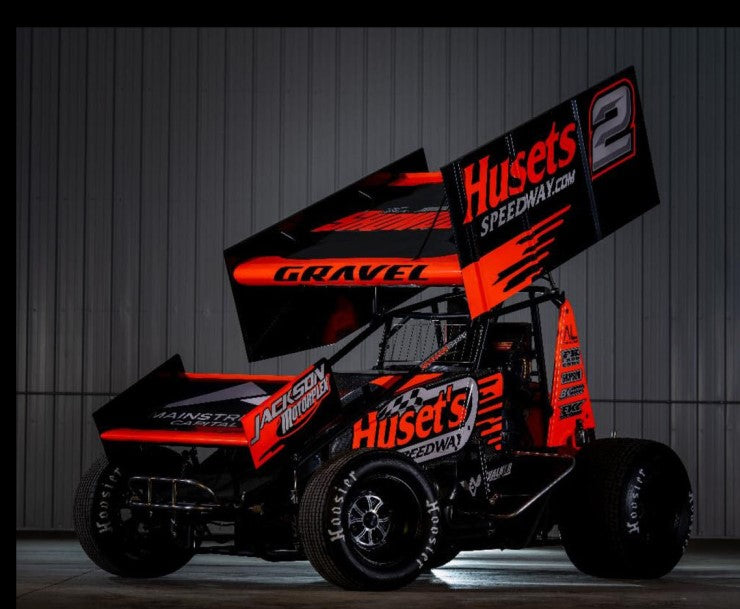 2021 #2 Big Game Motorsports Sprint Car - David Gravel 1:18 Acme