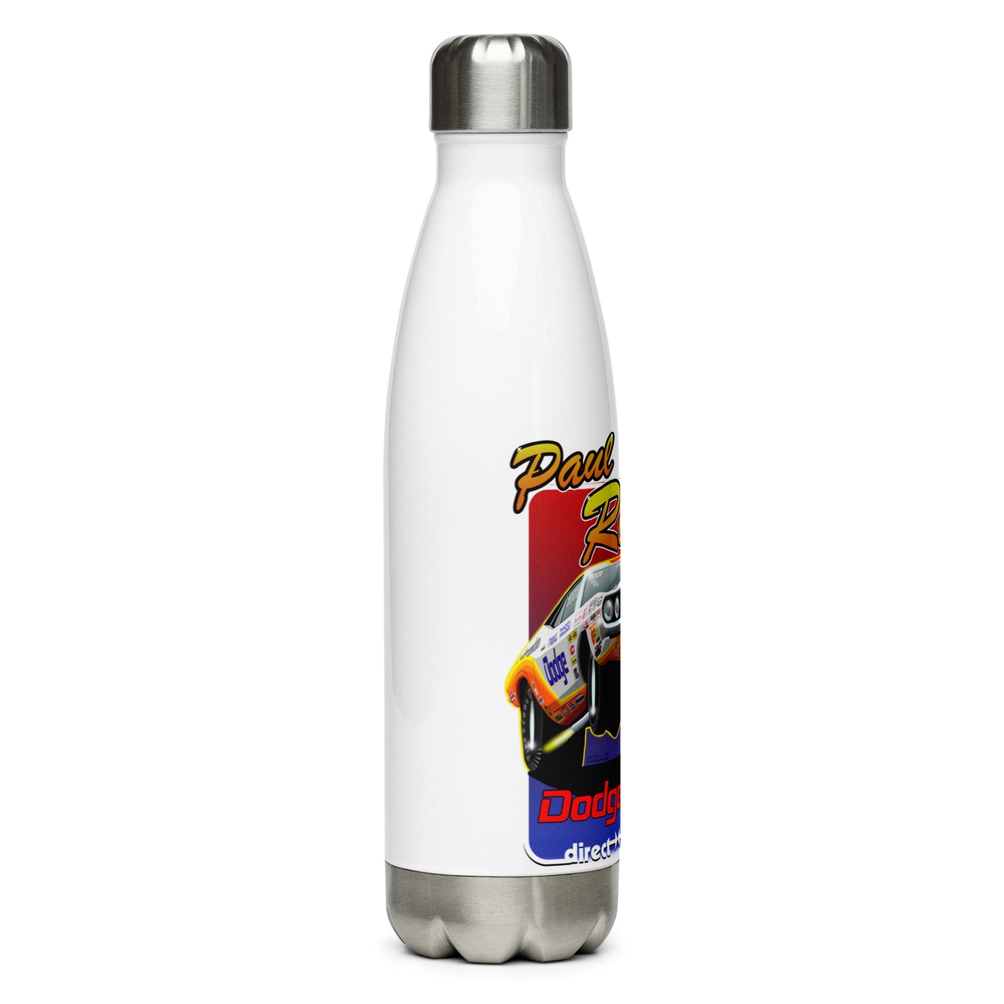 Paul Rossi Wheelie Stainless Steel Water Bottle