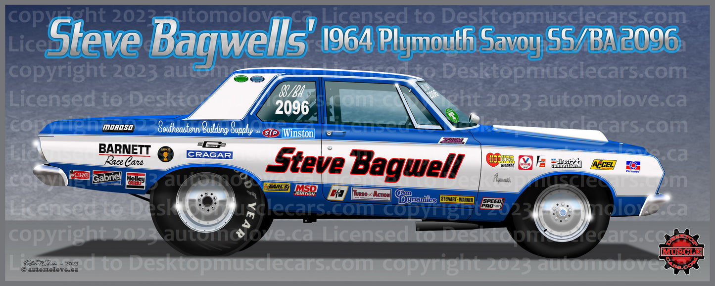 Steve Bagwell 1965 Plymouth Savoy Banner
