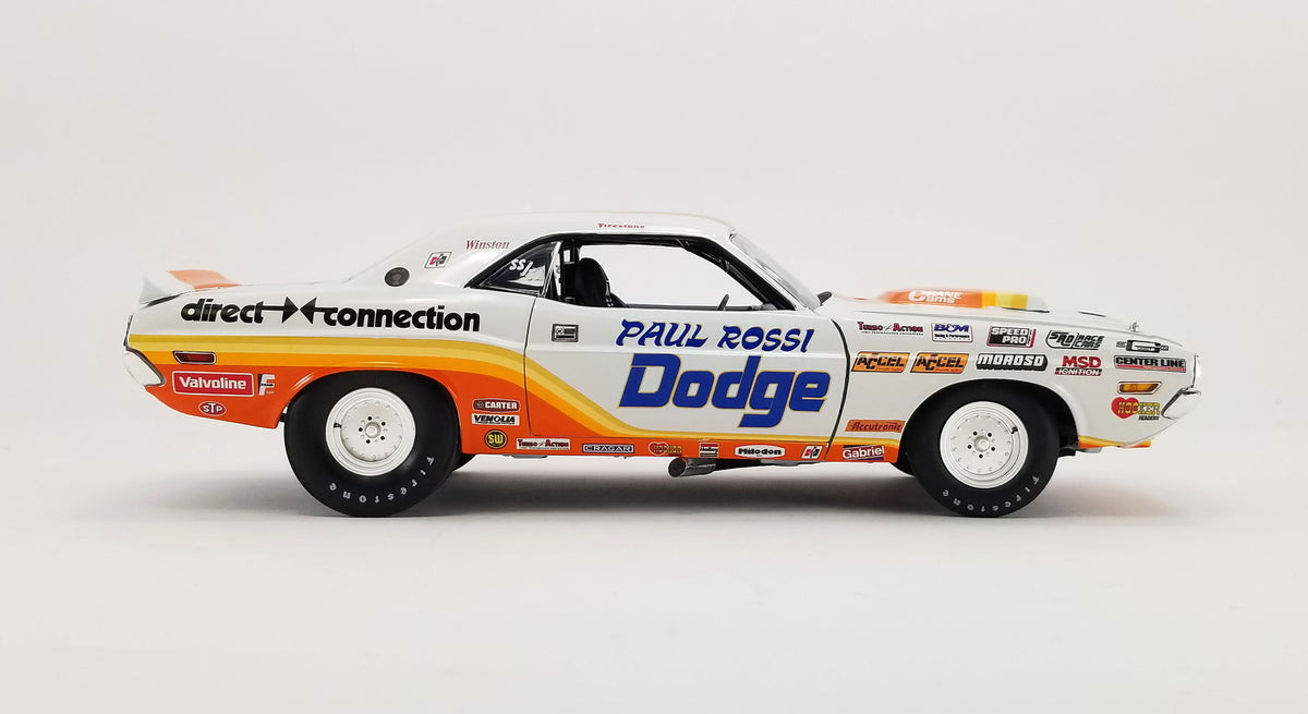 Direct Connection Racing Banner Paul Rossi Direct Connection 1970 Dodge Challenger Super Stock Race Ca ...