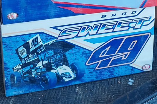 Brad Sweet 1:18 Scale 2021 Acme Sprint Car