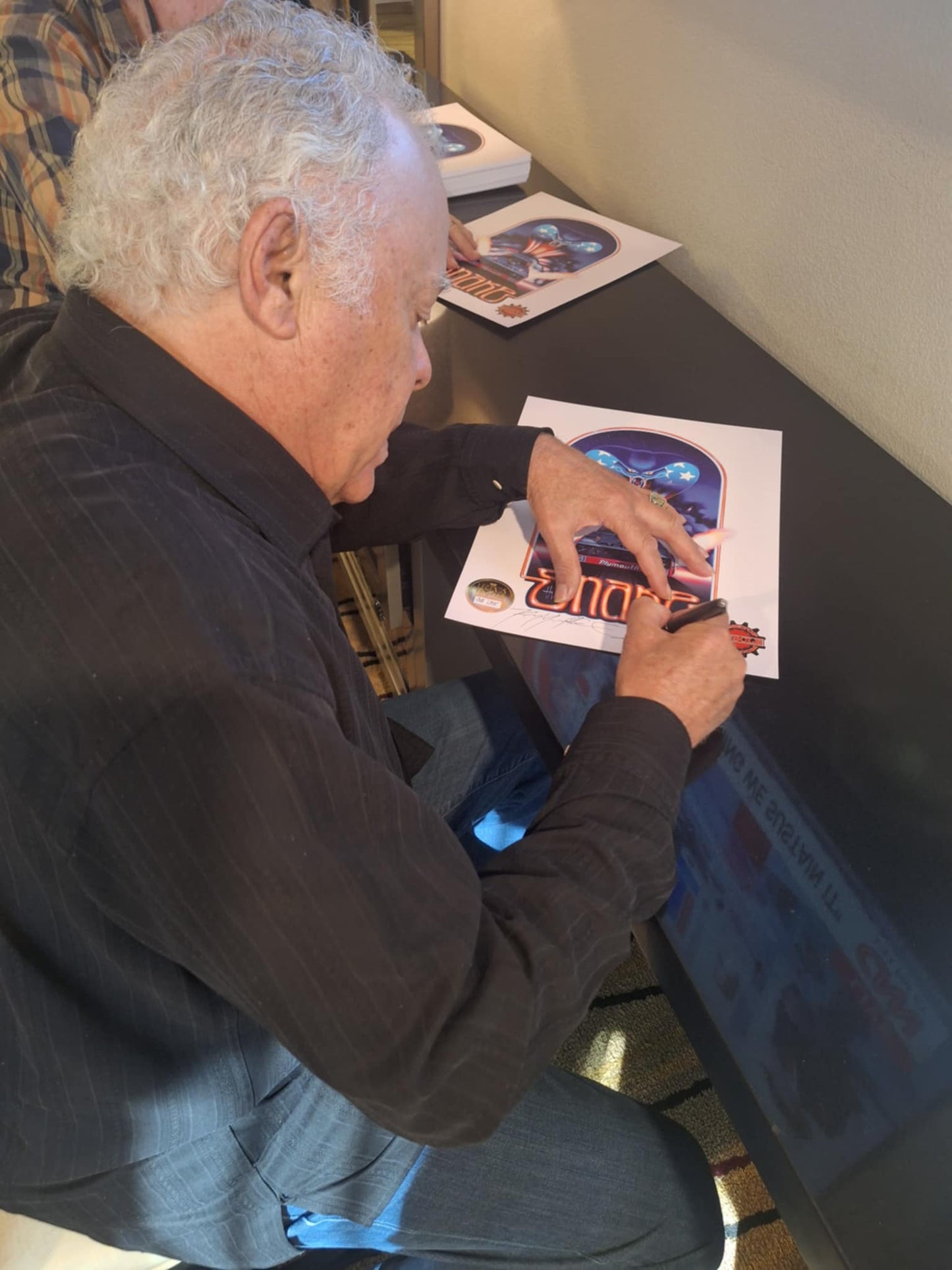 Don Prudhomme and Kenny Youngblood Autographed Limited Edition Lithograph. Only 35 signed and numbered copies.