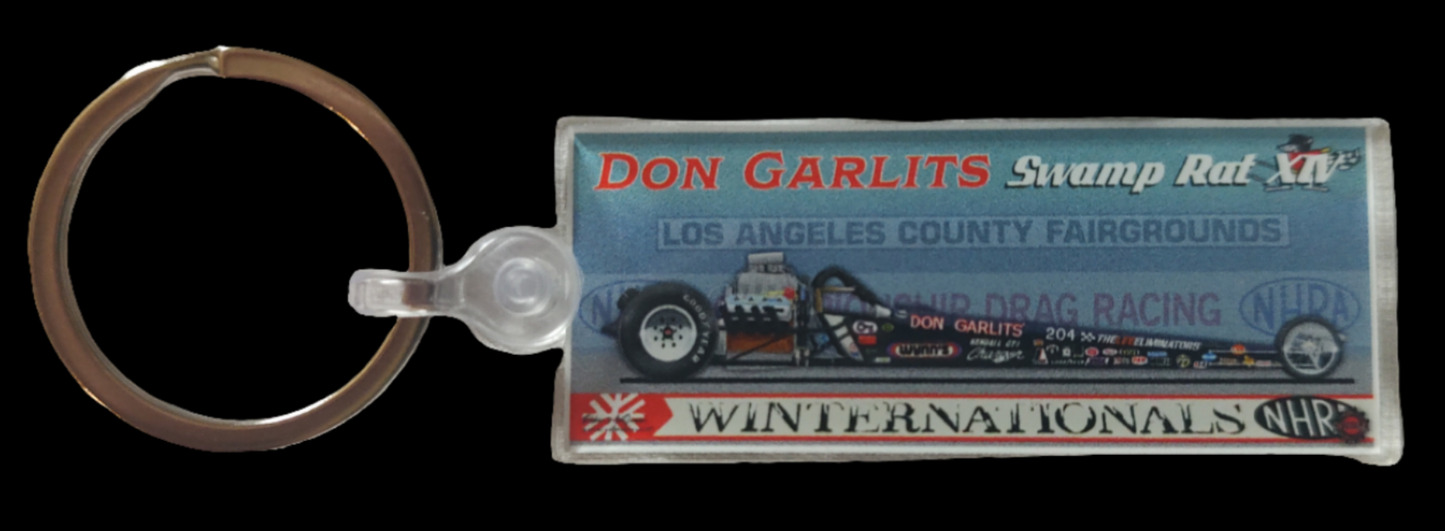 Big Daddy Don Garlits Swamp Rat XIV Key Chain