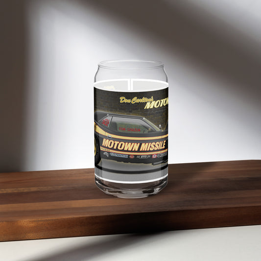 Motown Missile Cuda Can-shaped glass