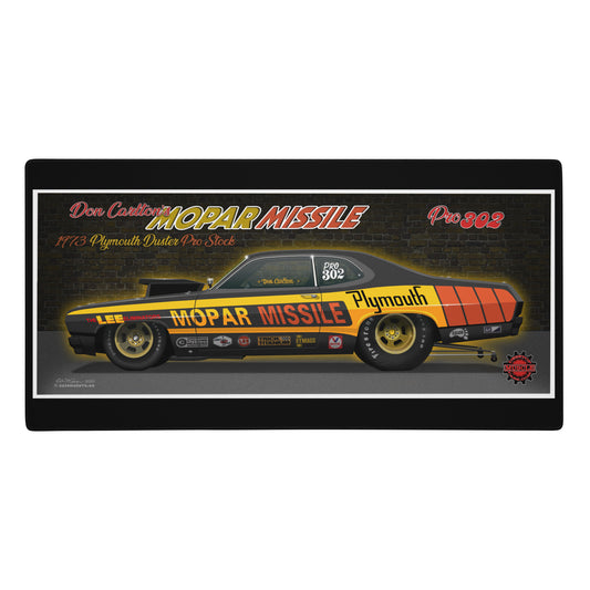 Mopar Missile Duster Wire Car Gaming mouse pad