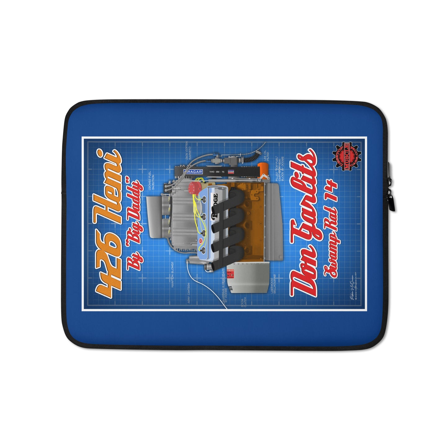 Don Garlits Swamp Rat XIV Hemi Laptop Sleeve