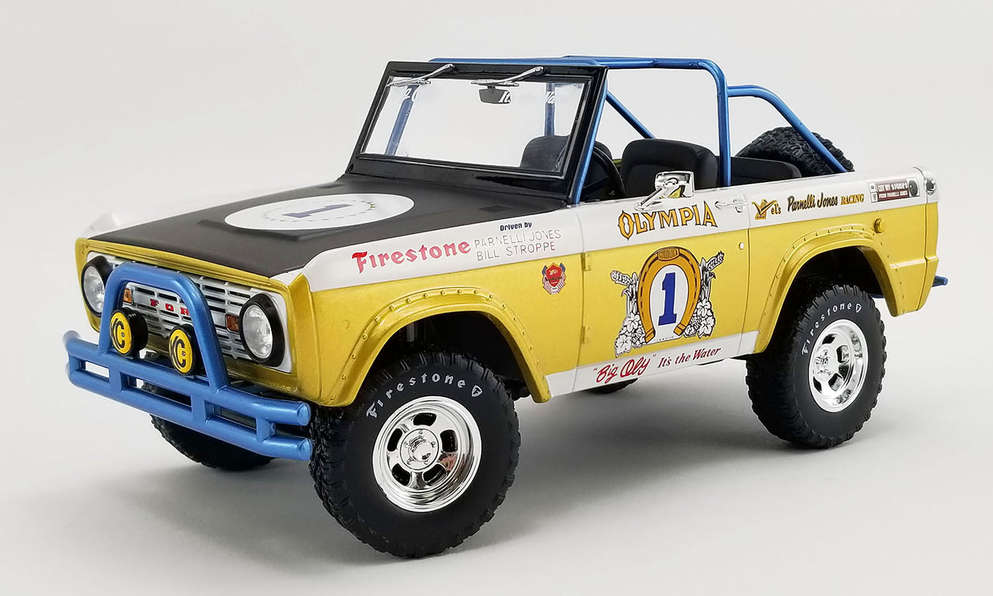 Ford Bronco Big Oly Tribute 1:18 Scale Greenlight Diecast