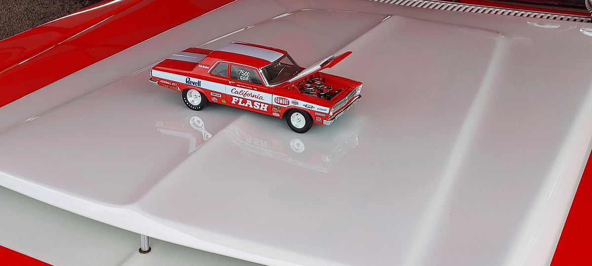 Butch Leal California Flash 1965 Revell Belvedere Super Stock 1:18 Acme