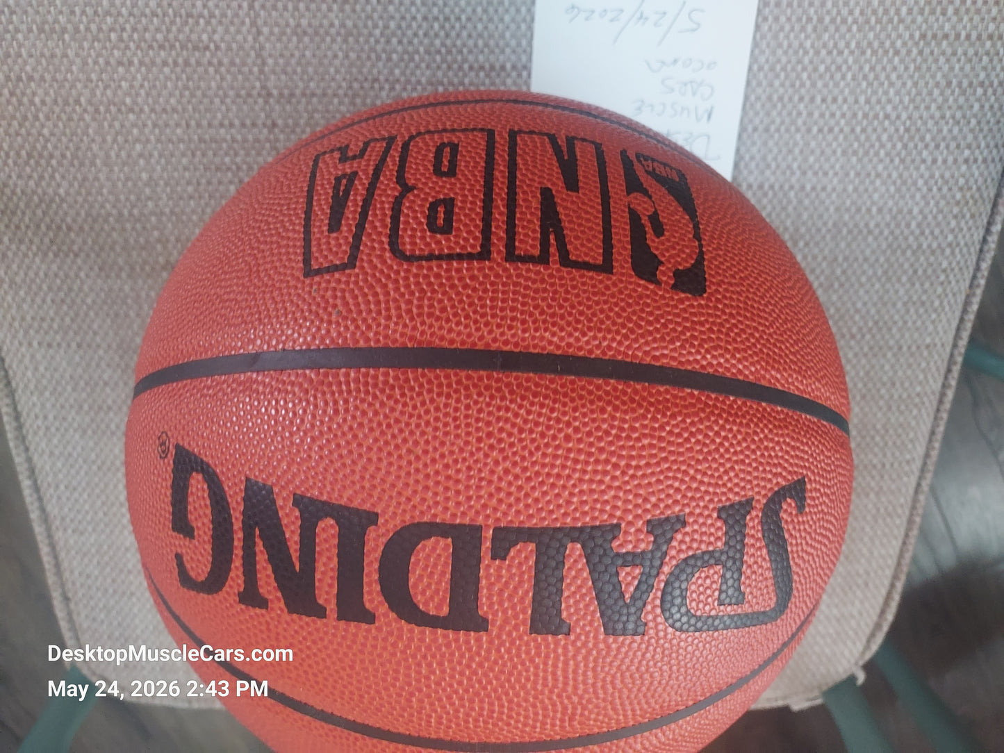 Chicago Bulls Spalding Official Game Basketball David Stern Commissioner (Jordan era)