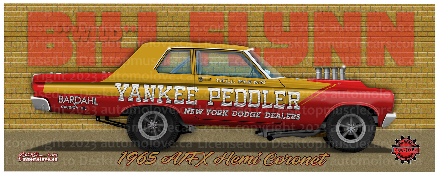 Yankee Peddler Altered Wheelbase 4x10 Sticker