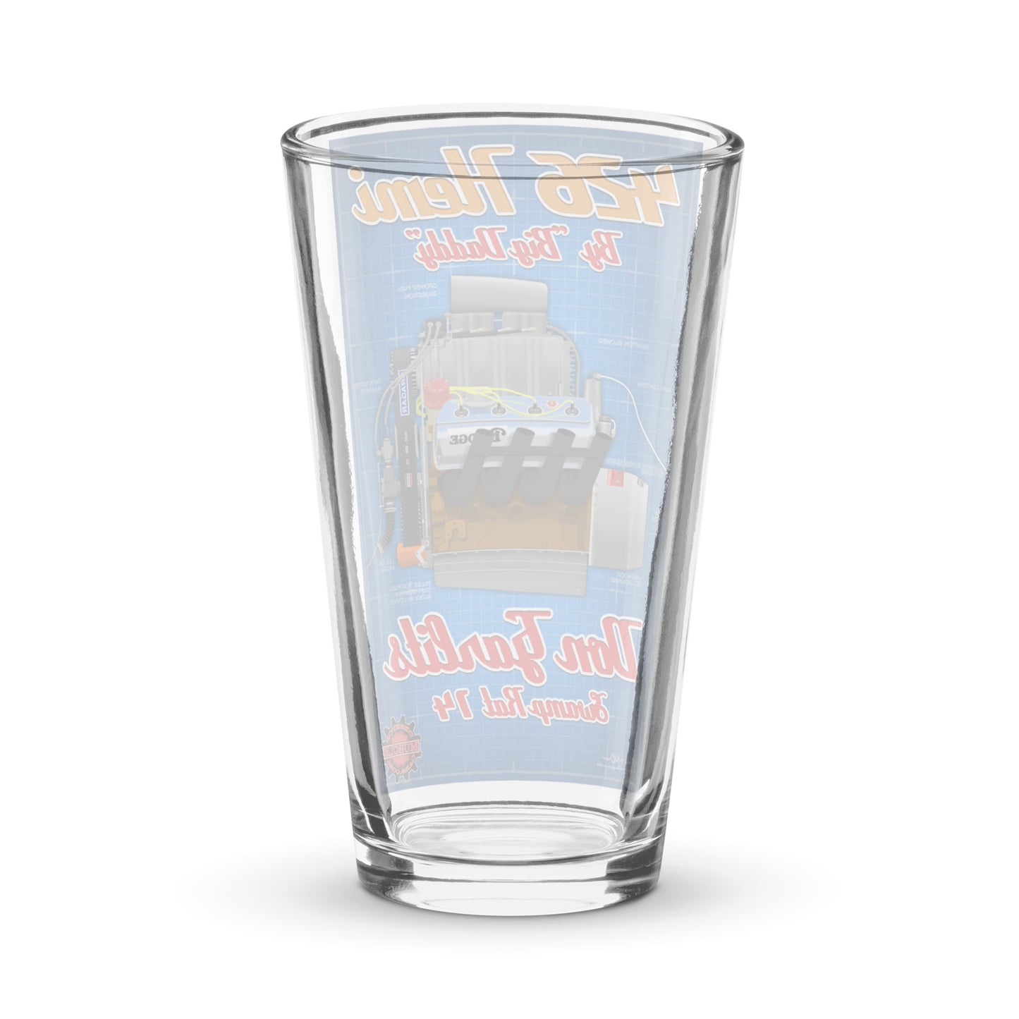 Don Garlits HEMI Shaker pint glass