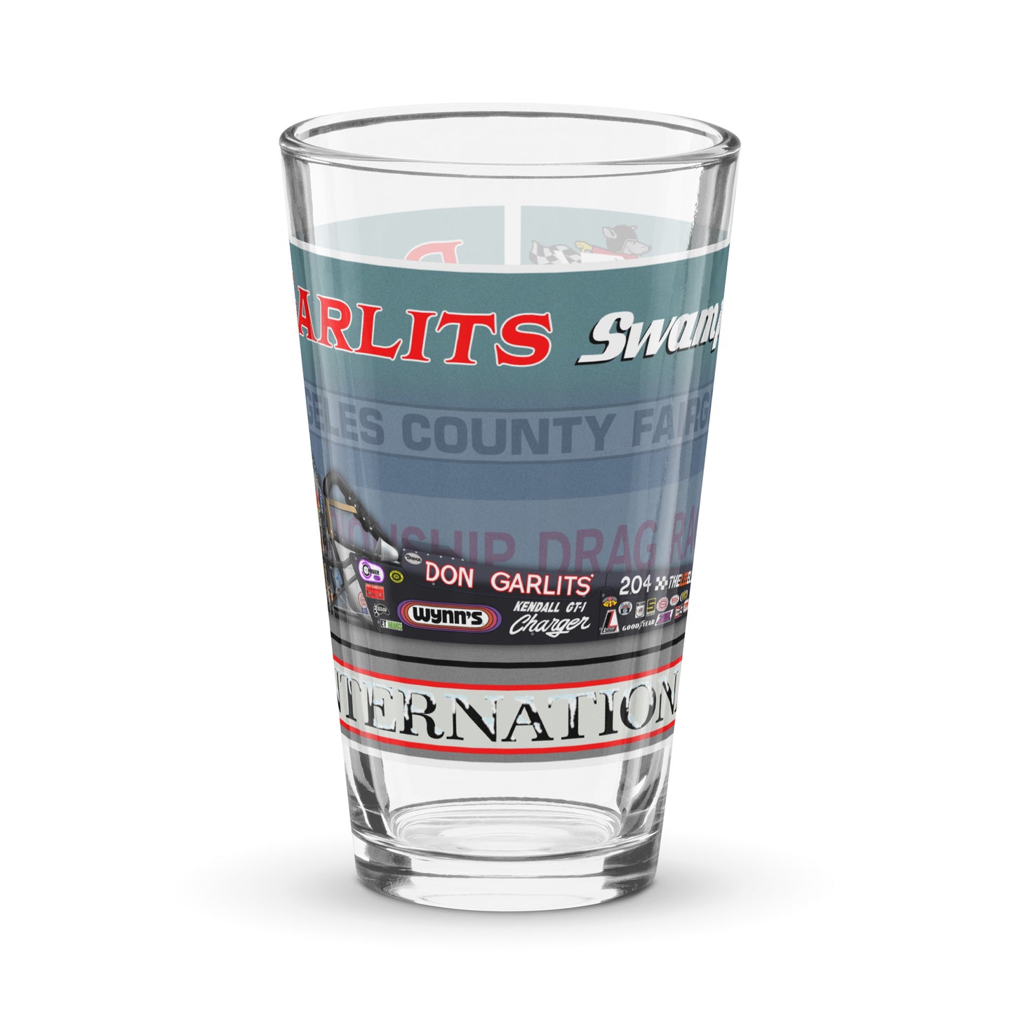 Don Garlits Swamp Rat XIV Shaker pint glass